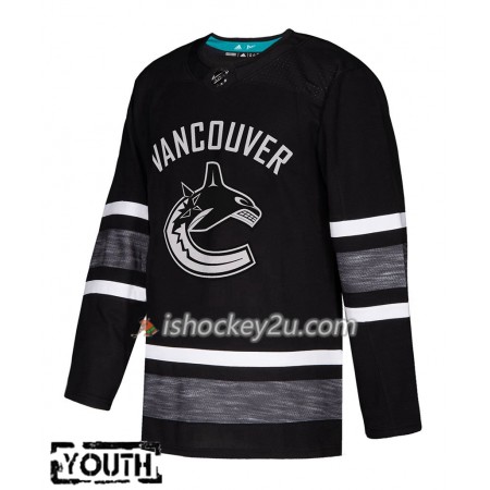 Børn NHL Vancouver Canucks Trøje Blank Sort 2019 All-Star Adidas Authentic